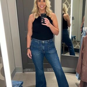 Universal Thread Dark Blue Flare Jeans